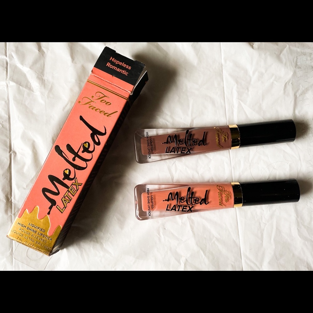 Too Faced Melted Latex High Shine Lipstick Duo